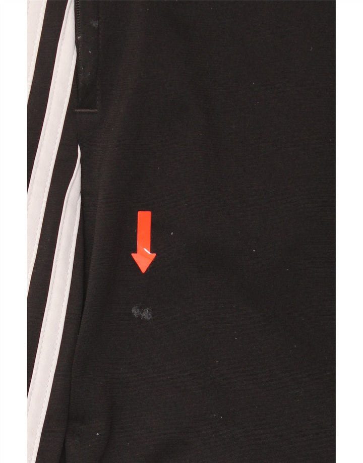 ADIDAS Mens Tracksuit Trousers Joggers Large  Black Polyester Vintage Adidas and Second-Hand Adidas from Messina Hembry 