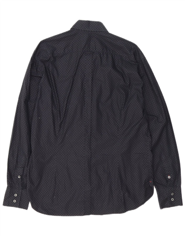 Мужская рубашка классического кроя Paul Smith XL, черный пятнистый хлопок