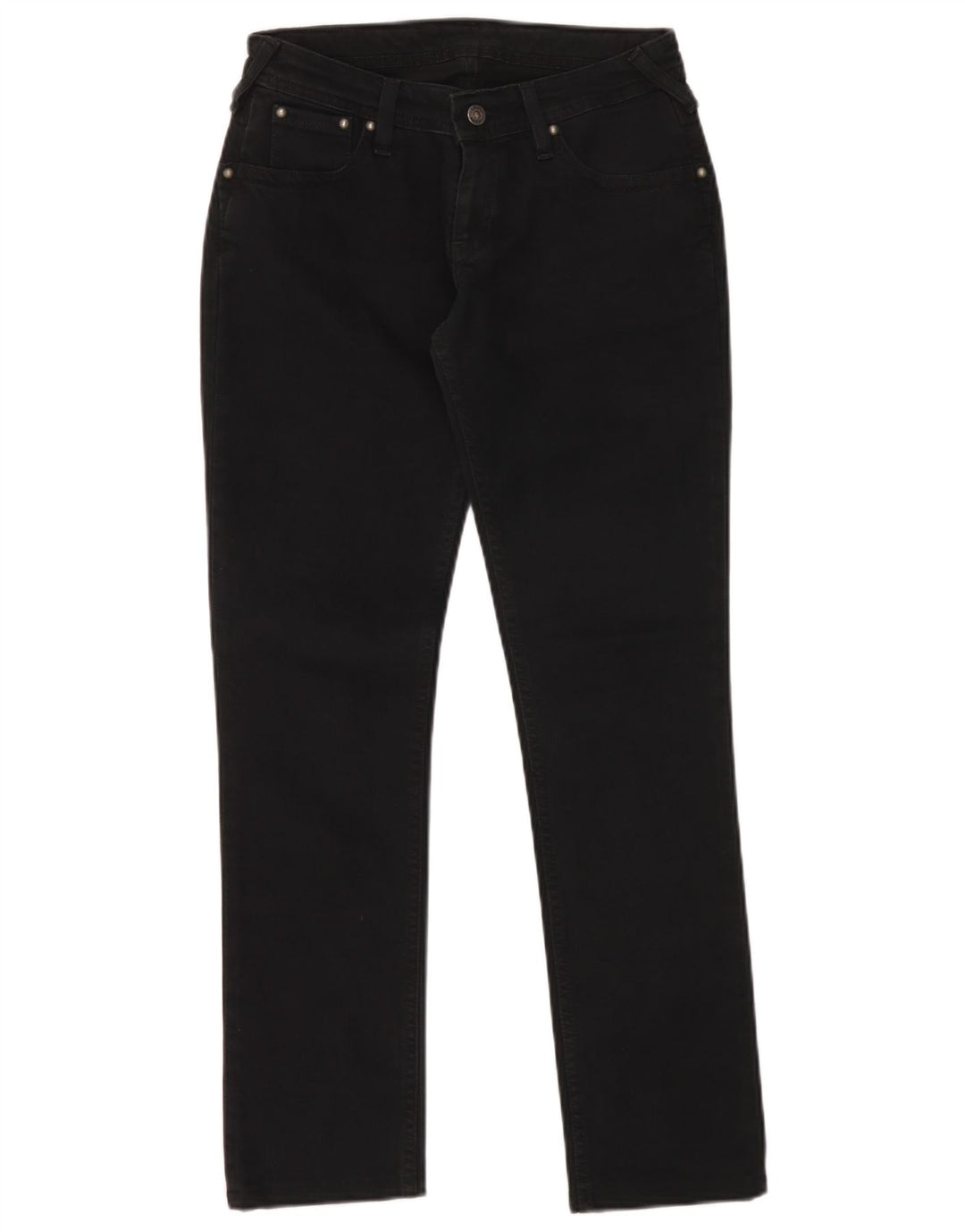 Женские джинсы скинни Levi's W30 L29, черный хлопок
