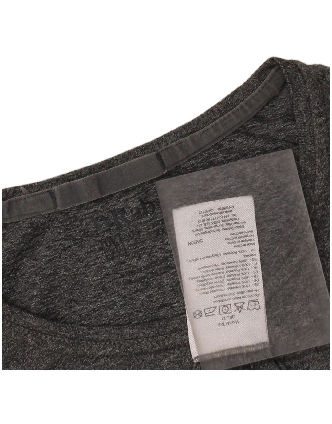 Мужская футболка RAB Top XL, серый полиэстер