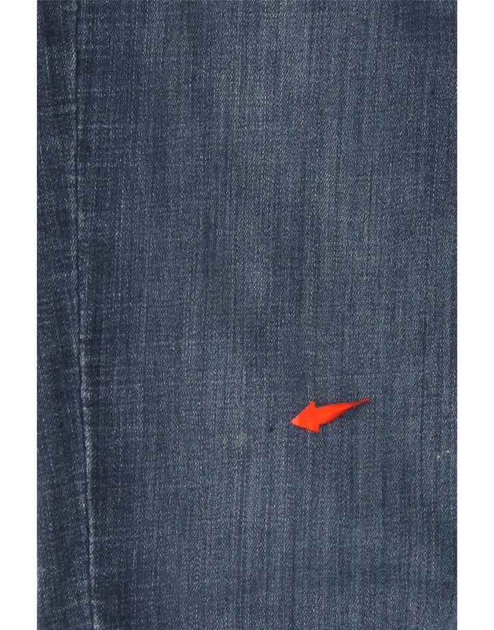 Женские прямые джинсы LEVI'S классического кроя США 6 Средний W28 L27 Синий хлопок