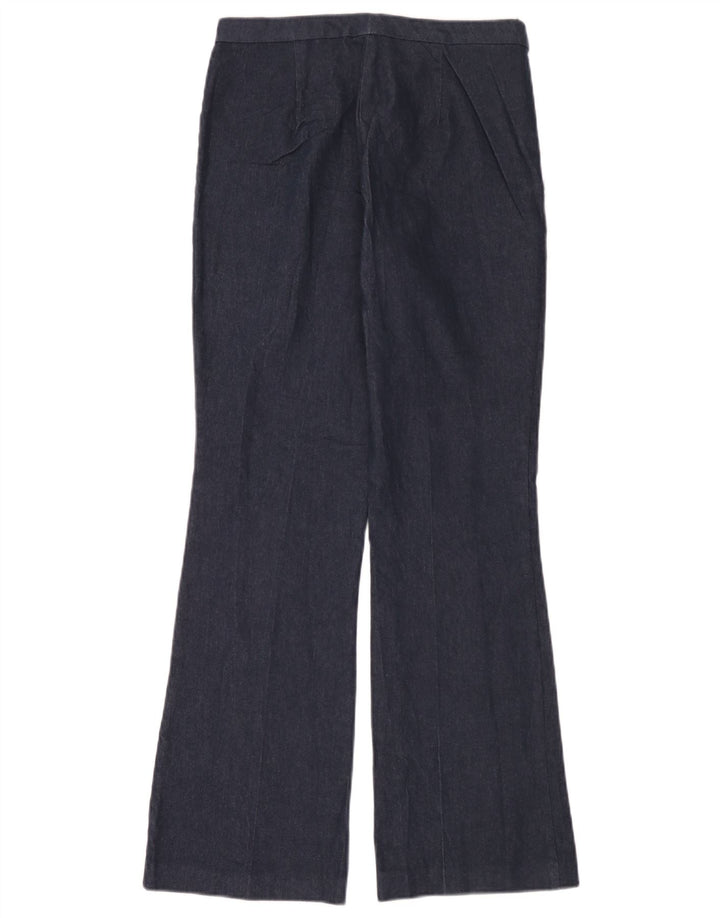 Zara Женские брюки Bootcut Medium W28 L32 Темно-синие хлопковые