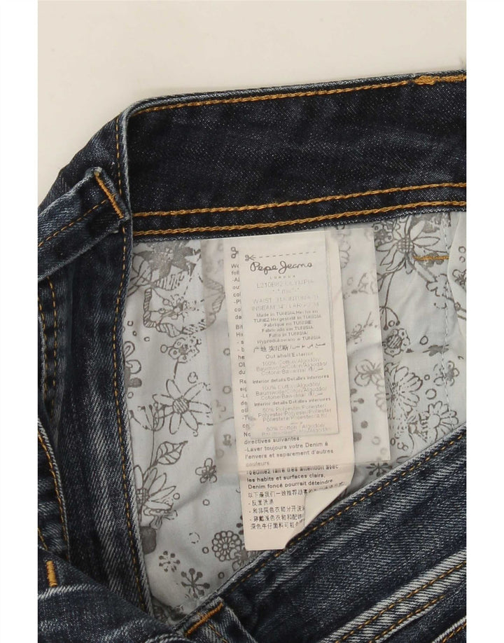 PEPE Jeans Женские свободные W31 L34 Синий хлопок