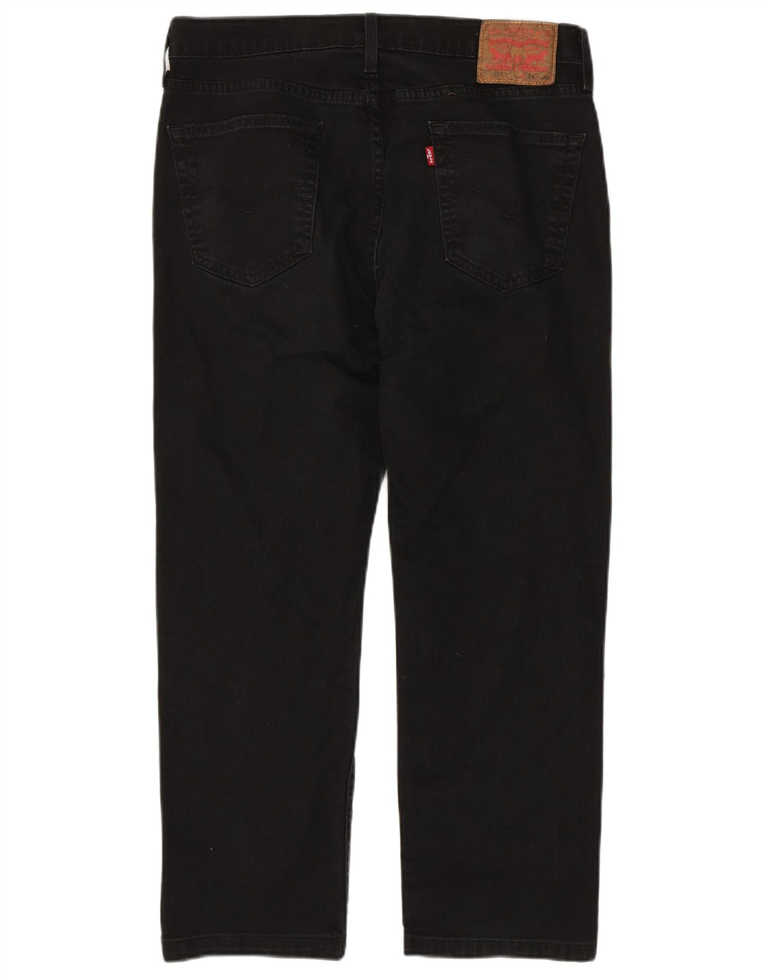 Мужские прямые джинсы Levi's 514 W34 L27, черный хлопок