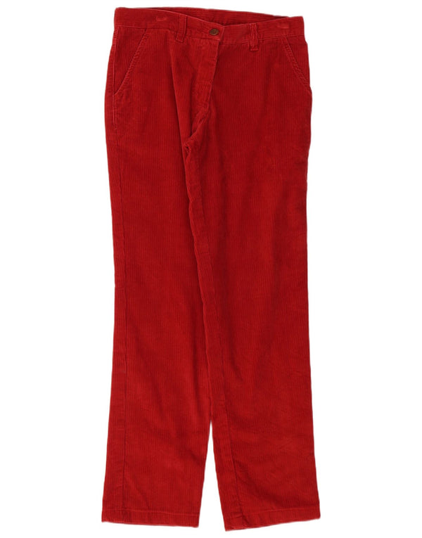 Kappa Женские вельветовые брюки Perfect Fit IT 42 Medium W30 L31 Красный