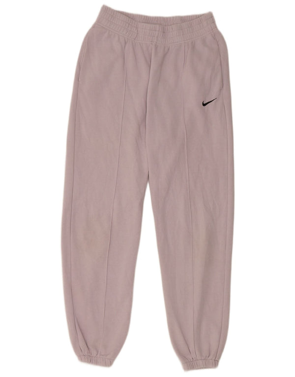 Женские спортивные брюки Nike Joggers UK 10, маленькие фиолетовые, хлопок