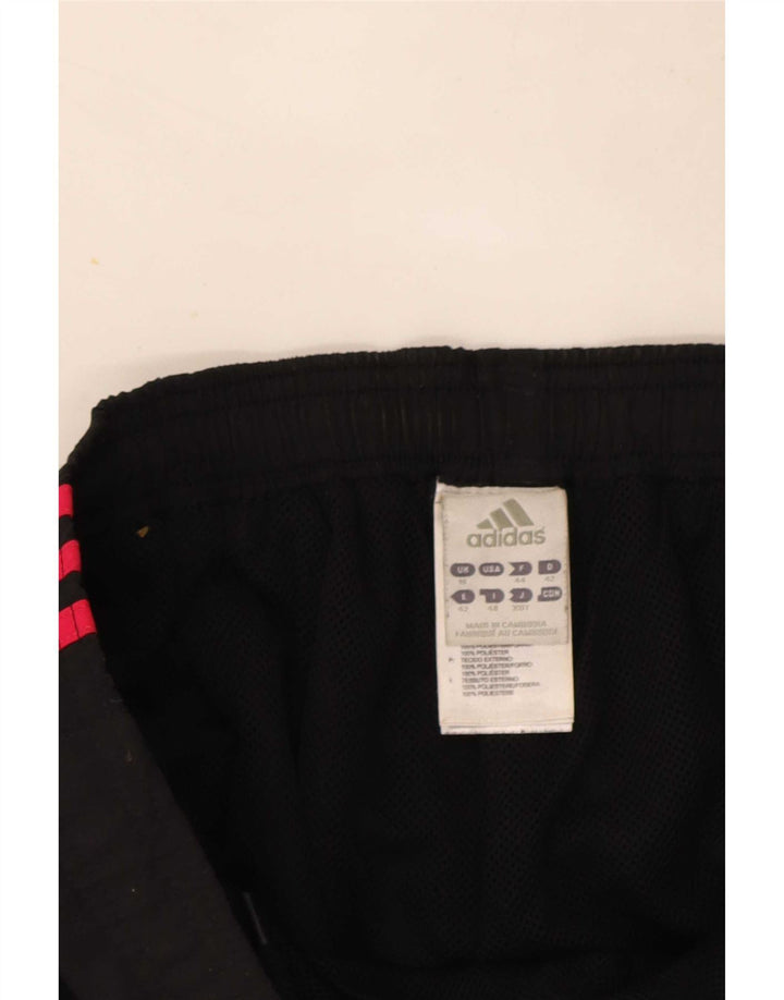 Женские спортивные брюки-капри Adidas UK 16, большой черный полиэстер