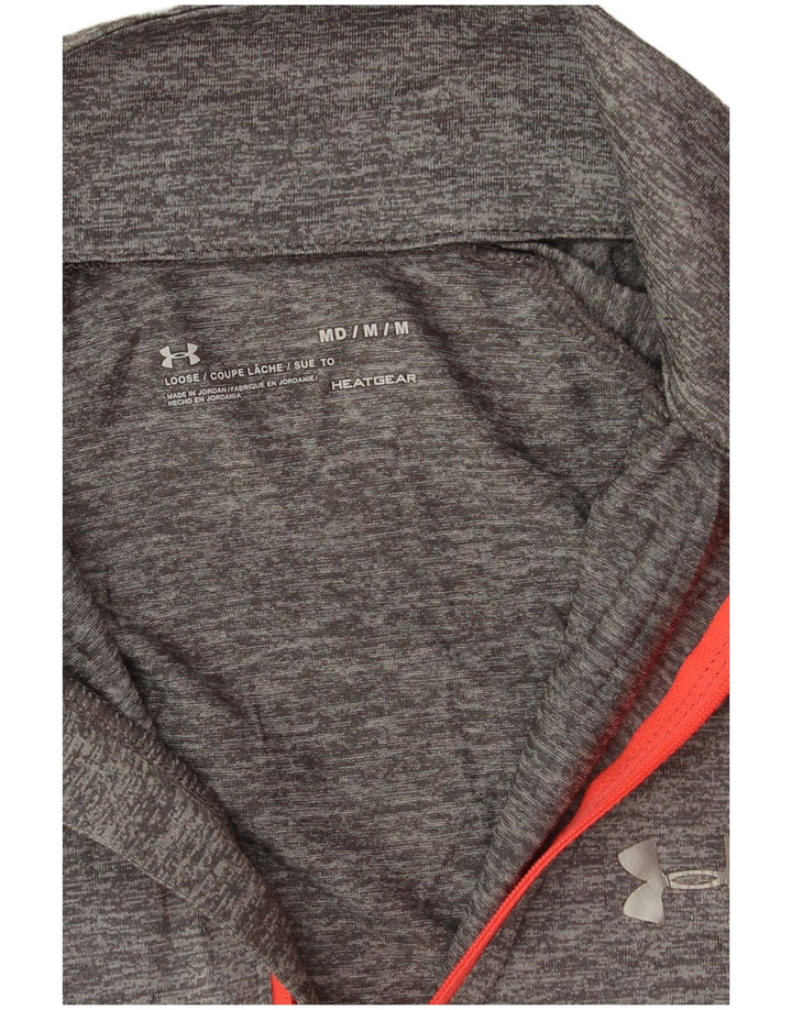 Женский спортивный костюм-пуловер UNDER ARMOR Heat Gear UK 12, средний серый цвет