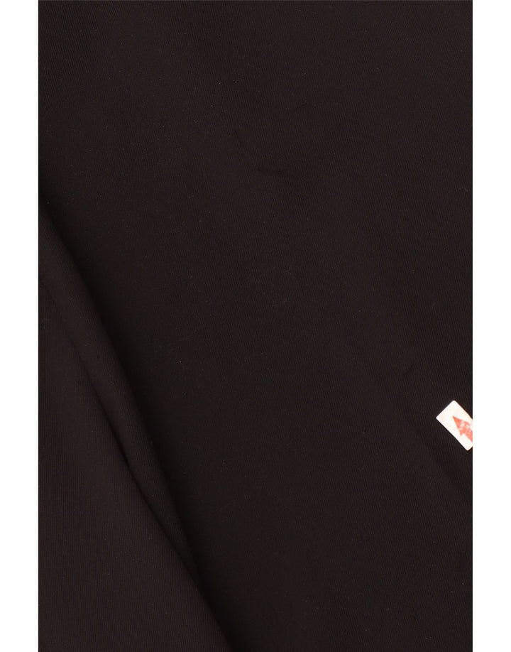 Женские широкие брюки чинос Zara W28 L29, черные, полиэстер