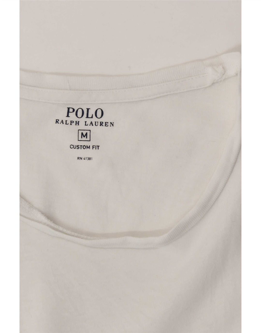 Мужская футболка на заказ Polo Ralph Lauren, средний белый цвет