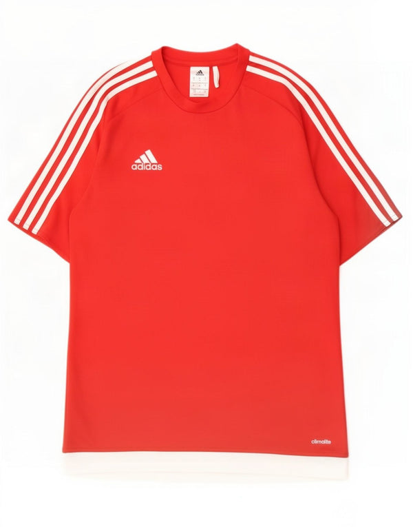 Мужские кроссовки Adidas Climalite Medium Red с цветными блоками из полиэстера