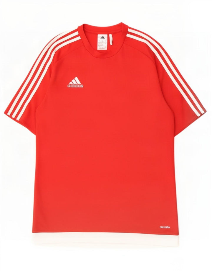 Мужские кроссовки Adidas Climalite Medium Red с цветными блоками из полиэстера