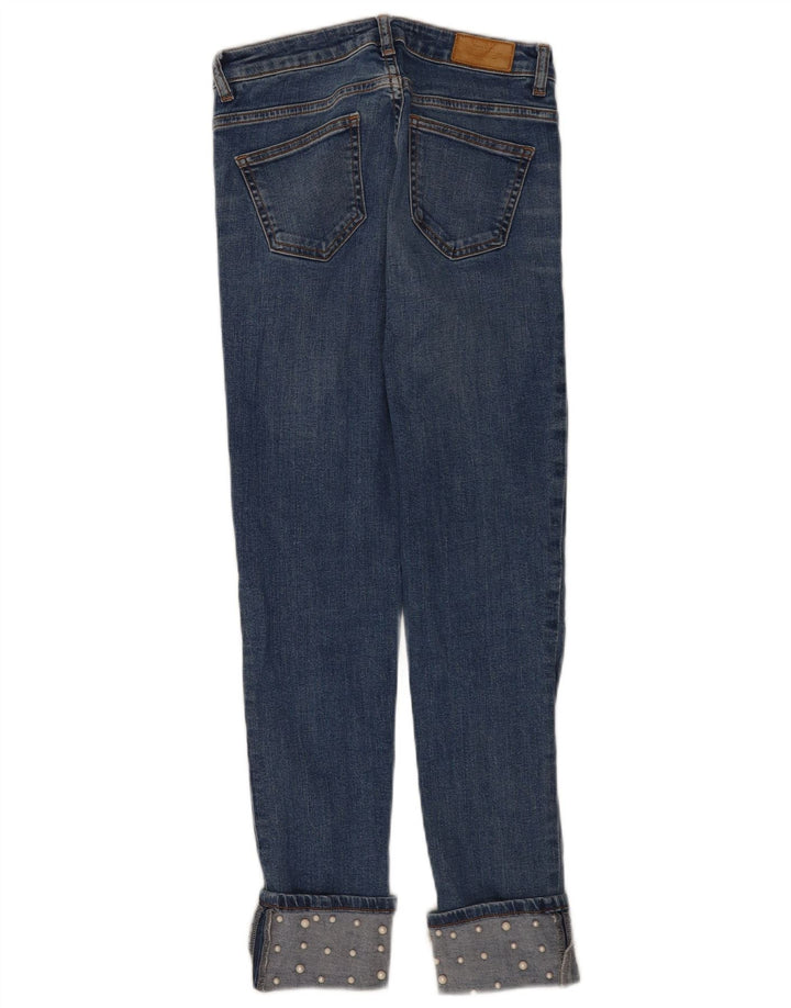 Женские узкие джинсы Zara EU 34 2XS W24 L26 синие