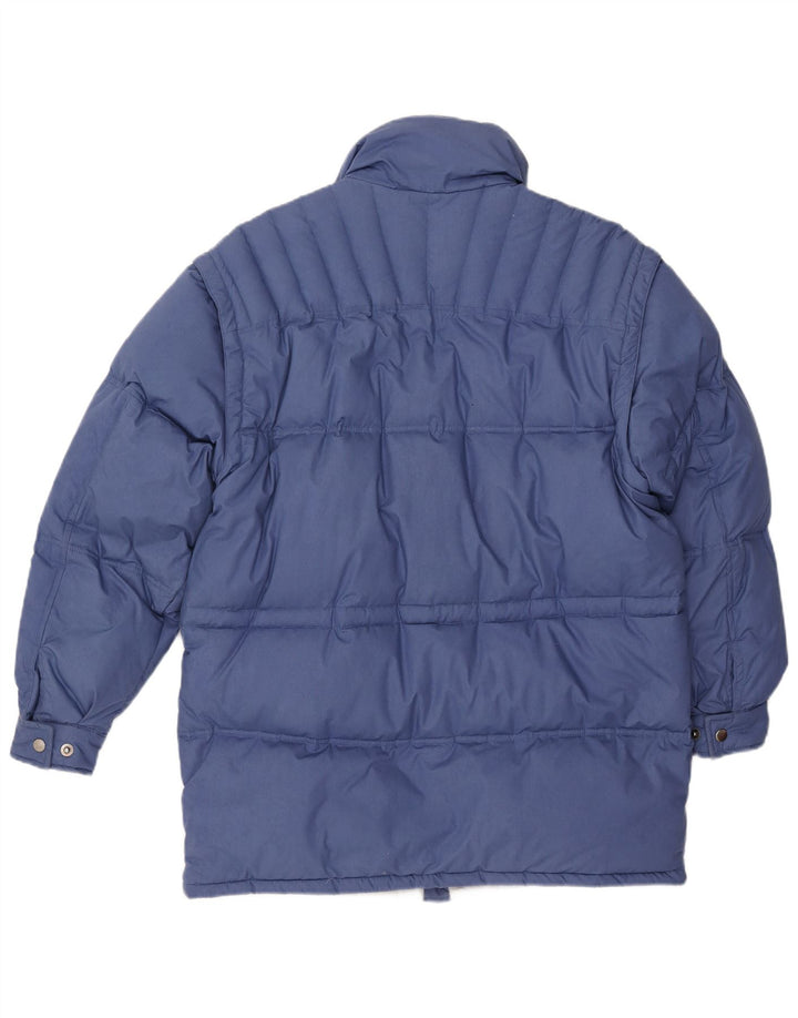 Мужская стеганая куртка VINTAGE IT 48 Medium Blue Polyester