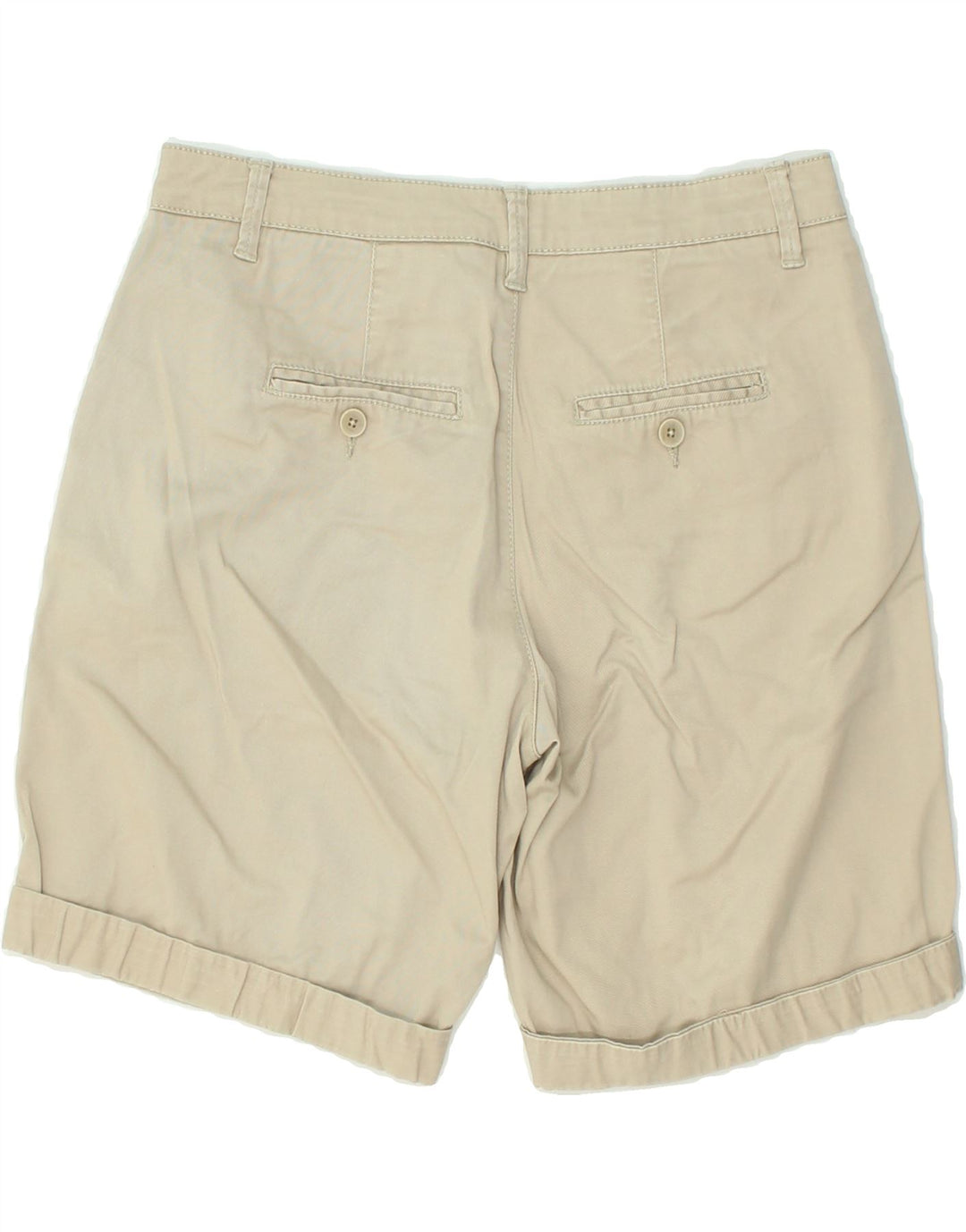 BENETTON Womens Chino Shorts IT 40 Small W26 Beige Cotton | Vintage Benetton | Thrift | Second-Hand Benetton | Used Clothing | Messina Hembry 