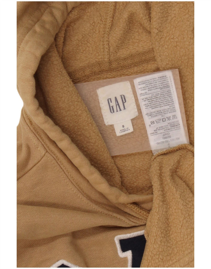 Мужской джемпер с капюшоном Gap, маленький бежевый, хлопковый
