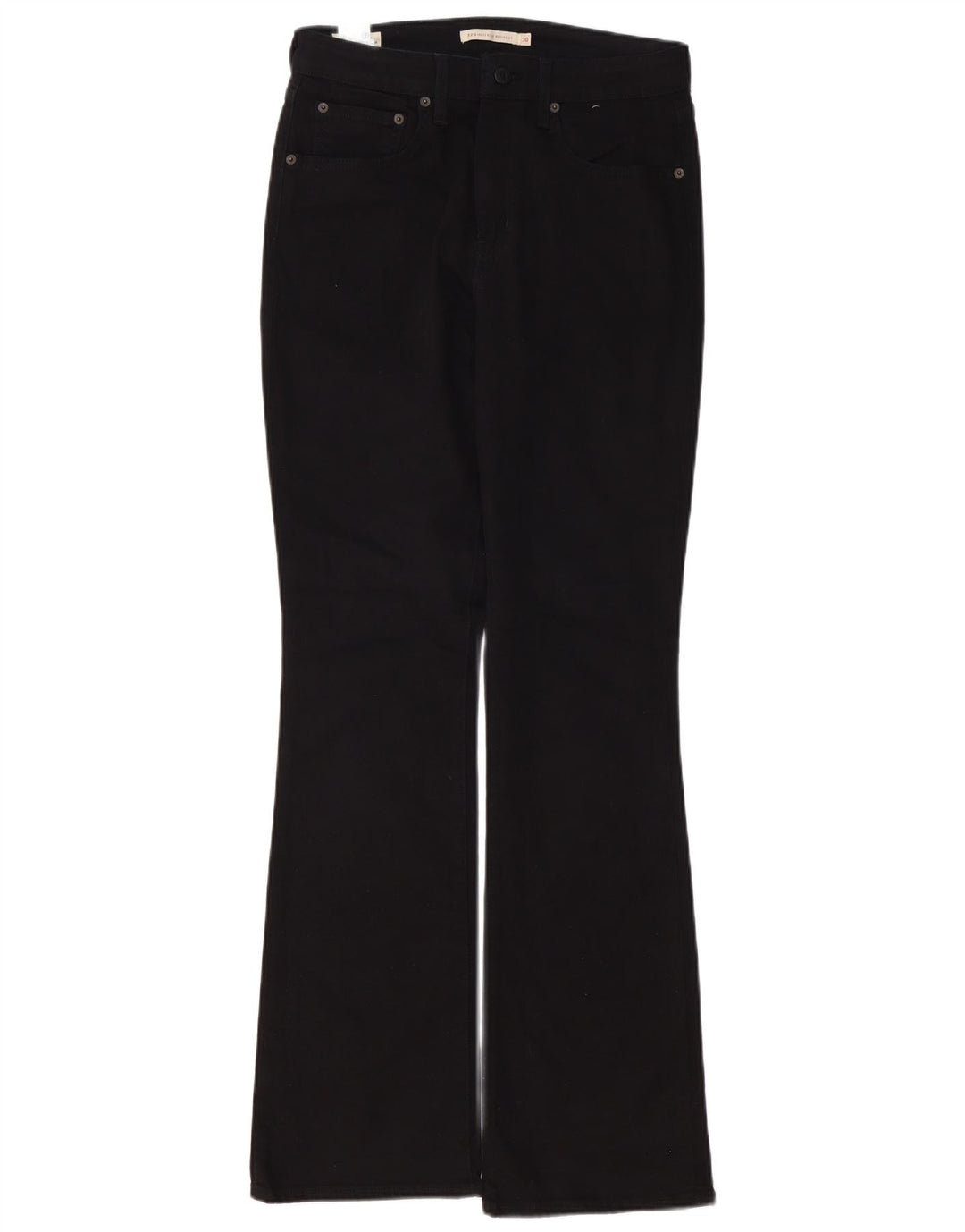 Женские джинсы LEVI'S 725 Bootcut W30 L32, черные, хлопковые