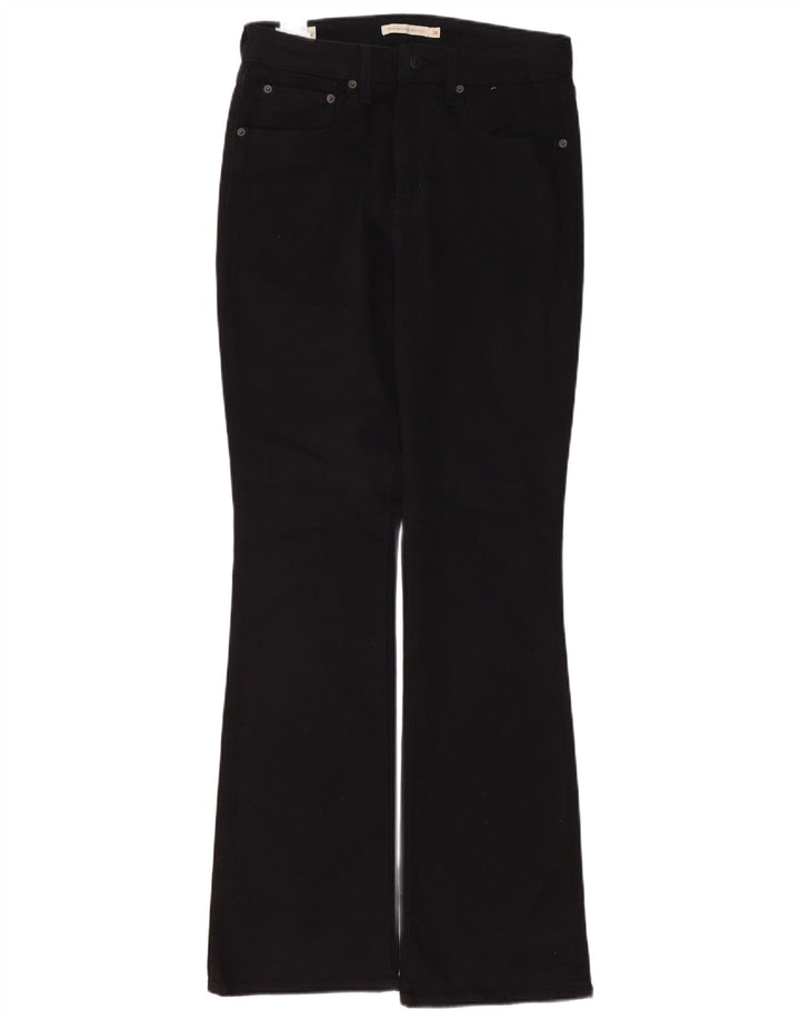 Женские джинсы LEVI'S 725 Bootcut W30 L32, черные, хлопковые