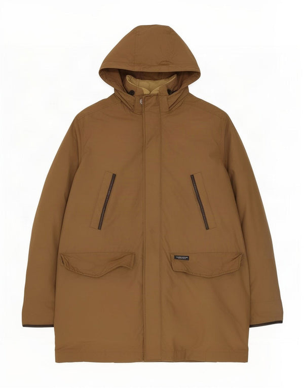 Мужская парка Woolrich с капюшоном UK 44 2XL Коричневый