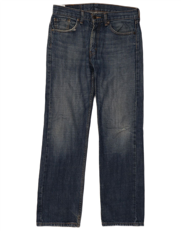 Женские прямые джинсы Levi's W30 L30 темно-синие, хлопок