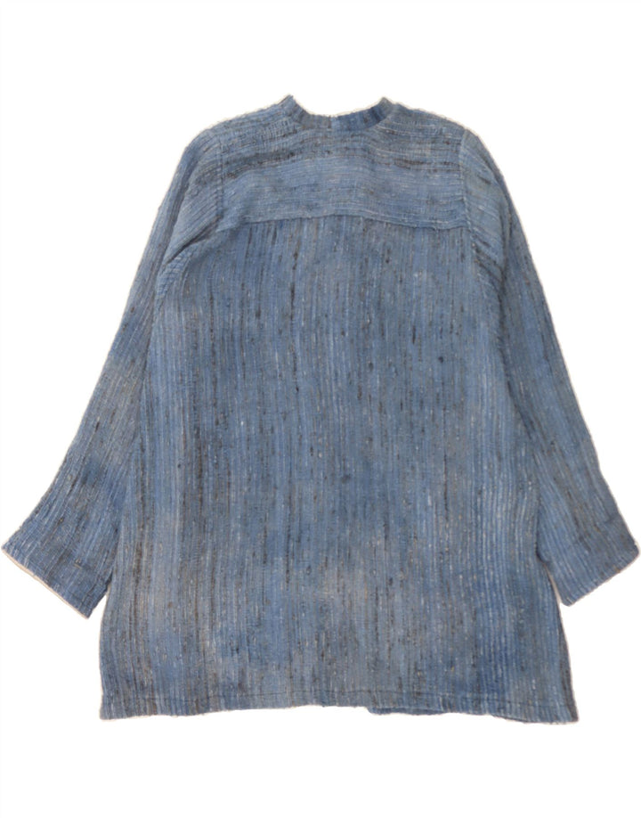 VINTAGE Womens Overcoat UK 16 Large Blue Vintage Vintage and Second-Hand Vintage from Messina Hembry 