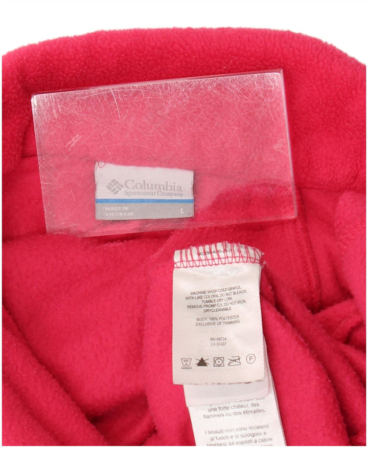 Женская флисовая куртка COLUMBIA UK 16, большой розовый полиэстер