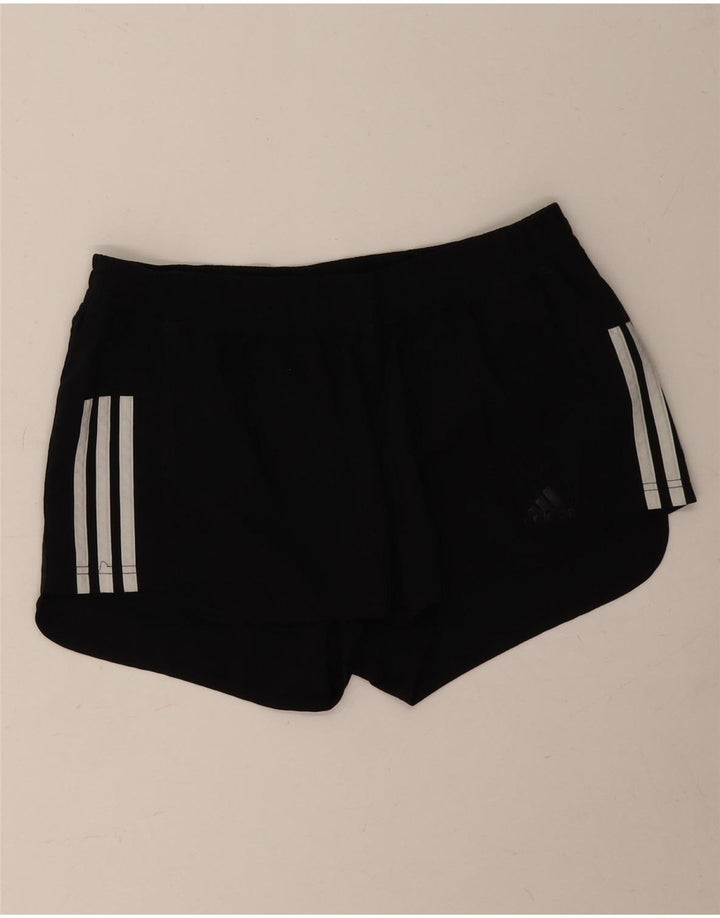 Женские спортивные шорты Adidas Climalite UK 12/14, средний черный полиэстер