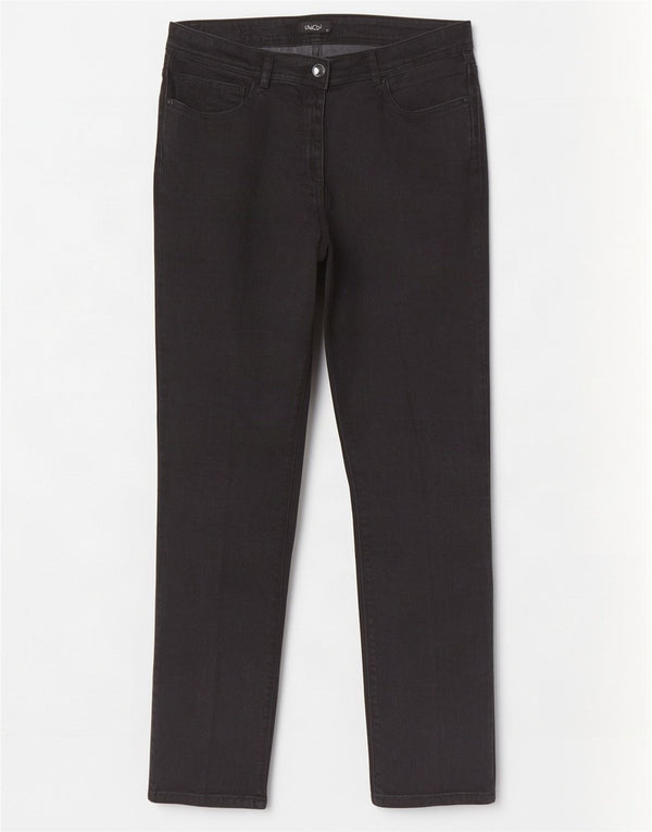 Женские джинсы узкого кроя M&Co UK 12 Medium W32 L30 черные