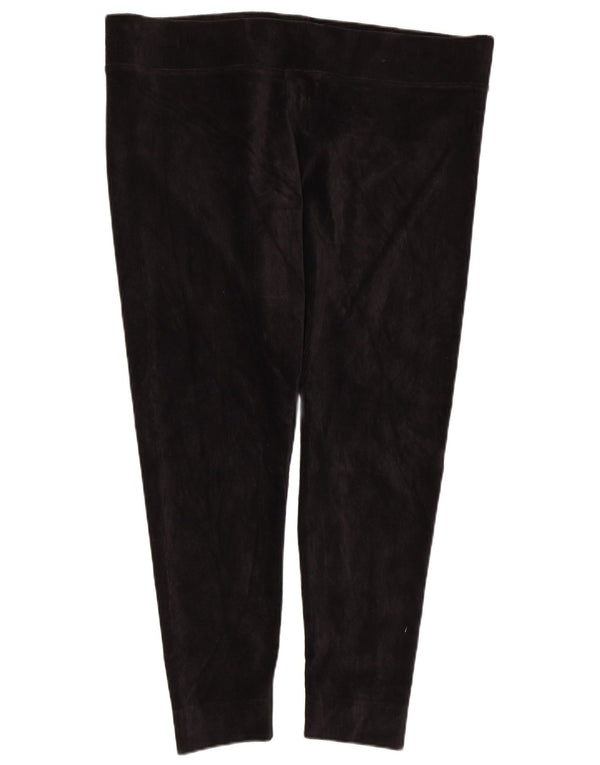 Женские вельветовые леггинсы Marks & Spencer UK 20 2XL, черные, хлопковые