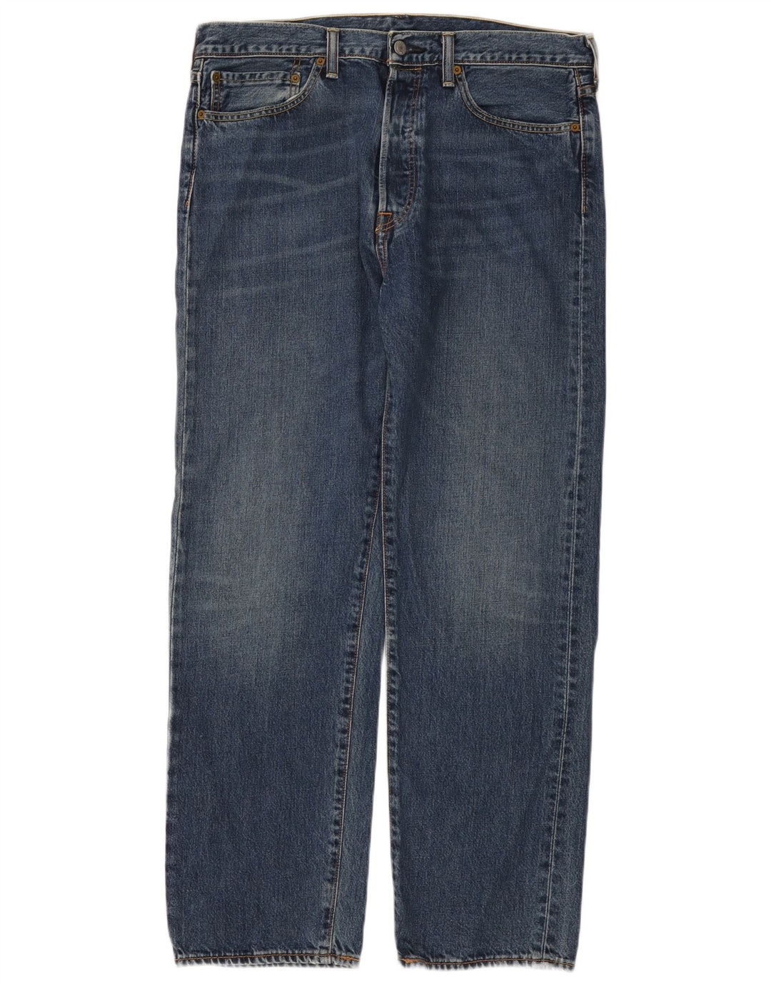 Мужские прямые джинсы Levi's 562 W34 L32 синие, хлопок