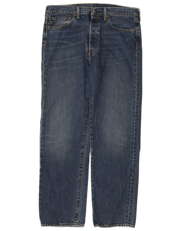Мужские прямые джинсы Levi's 562 W34 L32 синие, хлопок
