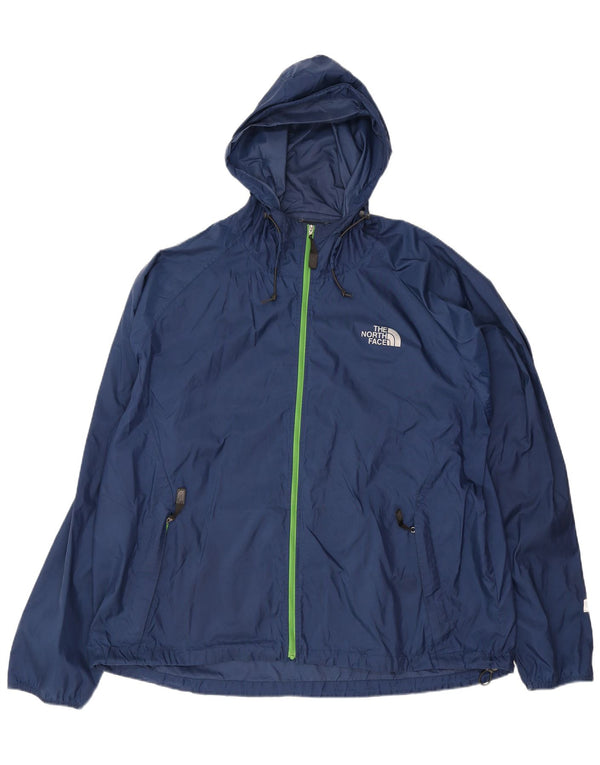 Мужская дождевик с капюшоном The North Face UK 44 2XL Темно-синий нейлон
