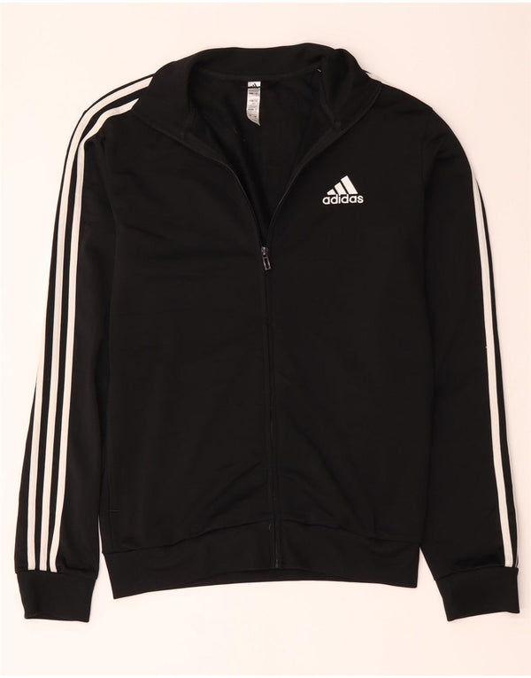 Adidas Мужской спортивный костюм Верхняя куртка Маленький черный полиэстер