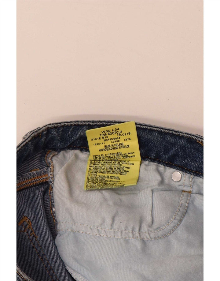 Женские джинсы Wrangler Tina Bootcut W30 L34 синие, хлопок