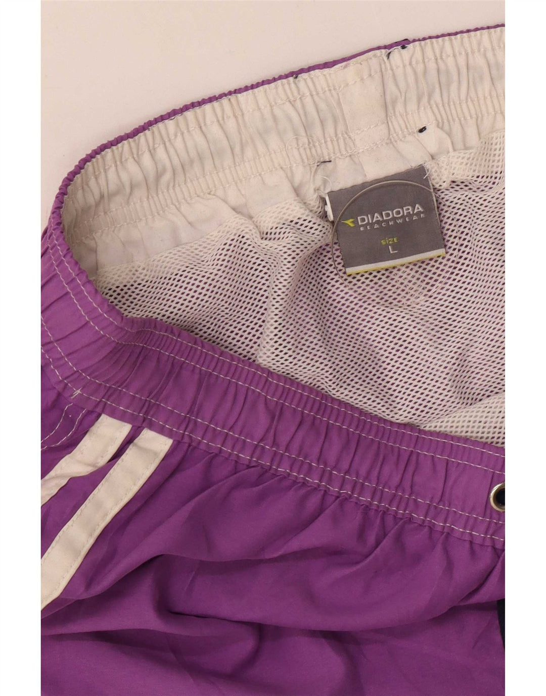 Мужские шорты для плавания Diadora, большие, фиолетовые, полиэстер