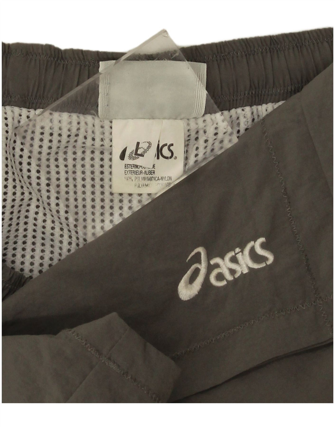 Мужские спортивные шорты Asics, большие серые, полиамид