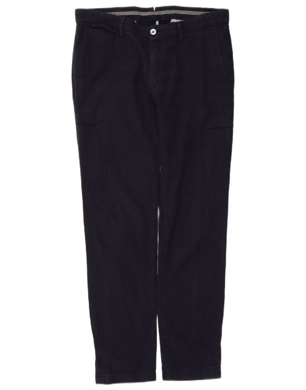 Massimo Dutti Мужские узкие брюки-карго EU 40 Medium W31 L29 Темно-синие
