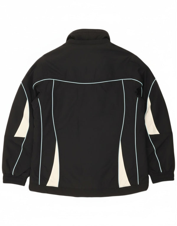 West Scout Womens Windbreaker Jacket UK 16 Large Black Colourblock Nylon