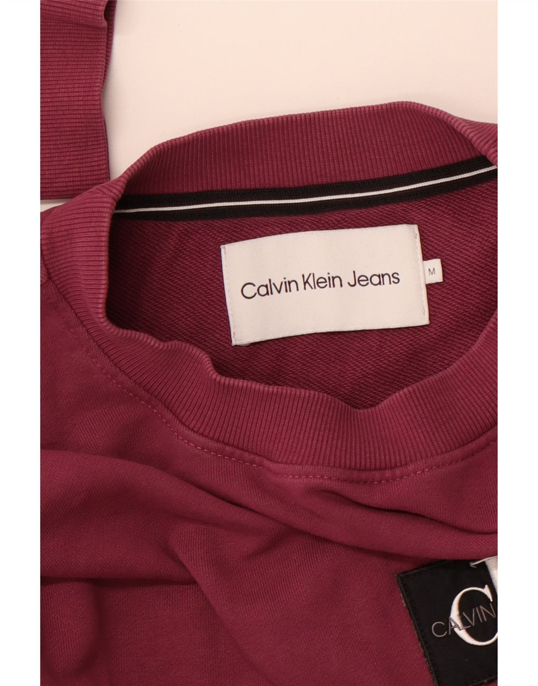 CALVIN KLEIN JEANS Мужской свитшот с рисунком, средний фиолетовый