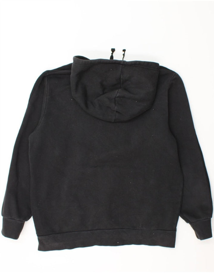 ADIDAS Mens Hoodie Jumper Large Black Cotton Vintage Adidas and Second-Hand Adidas from Messina Hembry 