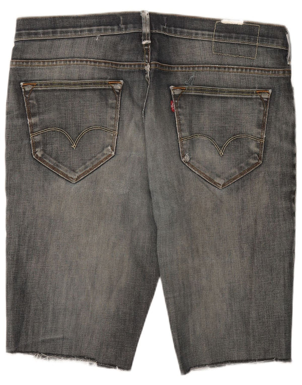 Мужские джинсовые шорты Levi's 519 Slim W38 XL Серые хлопковые