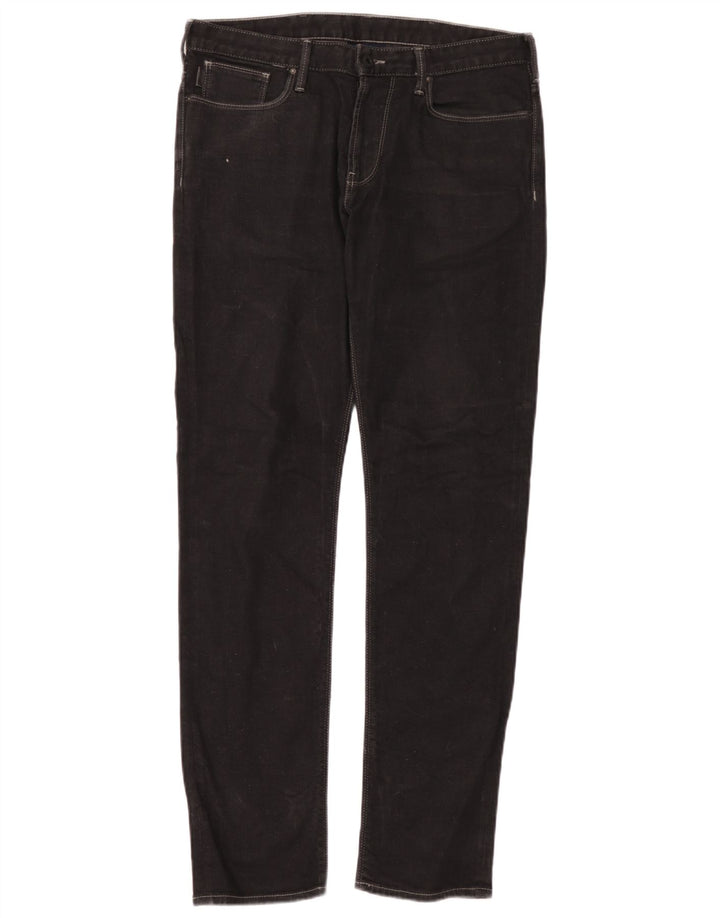 Мужские джинсы Armani Slim W32 L34, черный хлопок