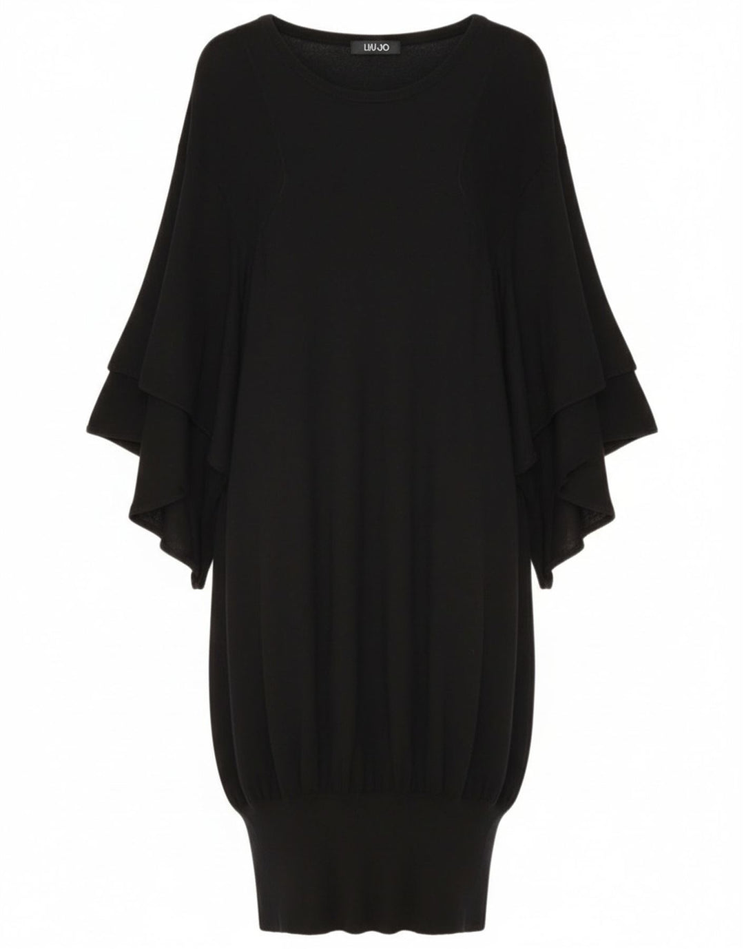 Женское платье-джемпер с крыльями летучей мыши Liu Jo, Великобритания, 10, маленькое, черное