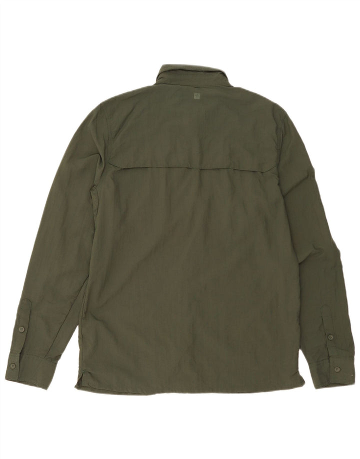 Мужская рубашка Mountain Warehouse из полиамида среднего цвета хаки