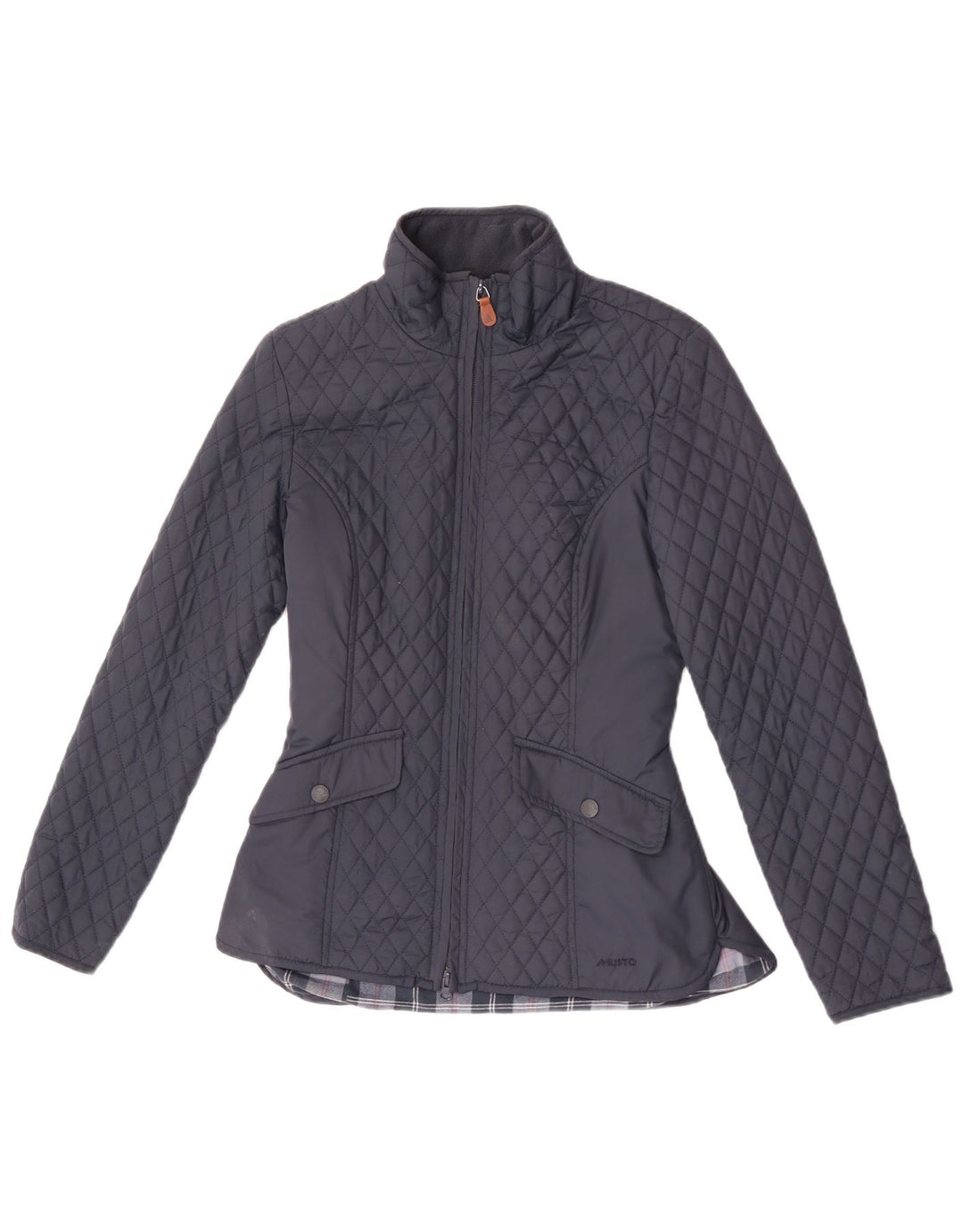 Женская стеганая куртка Musto UK 8, маленькая, темно-синяя, полиэстер