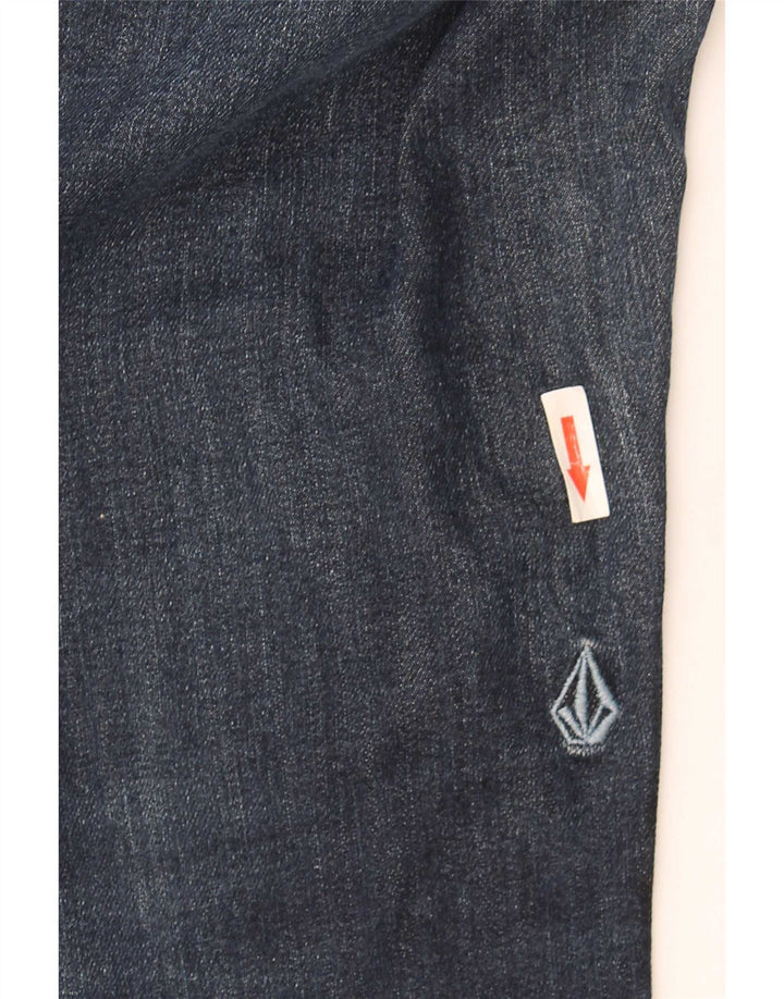 Мужские прямые джинсы Volcom Solver W30 L30 темно-синие