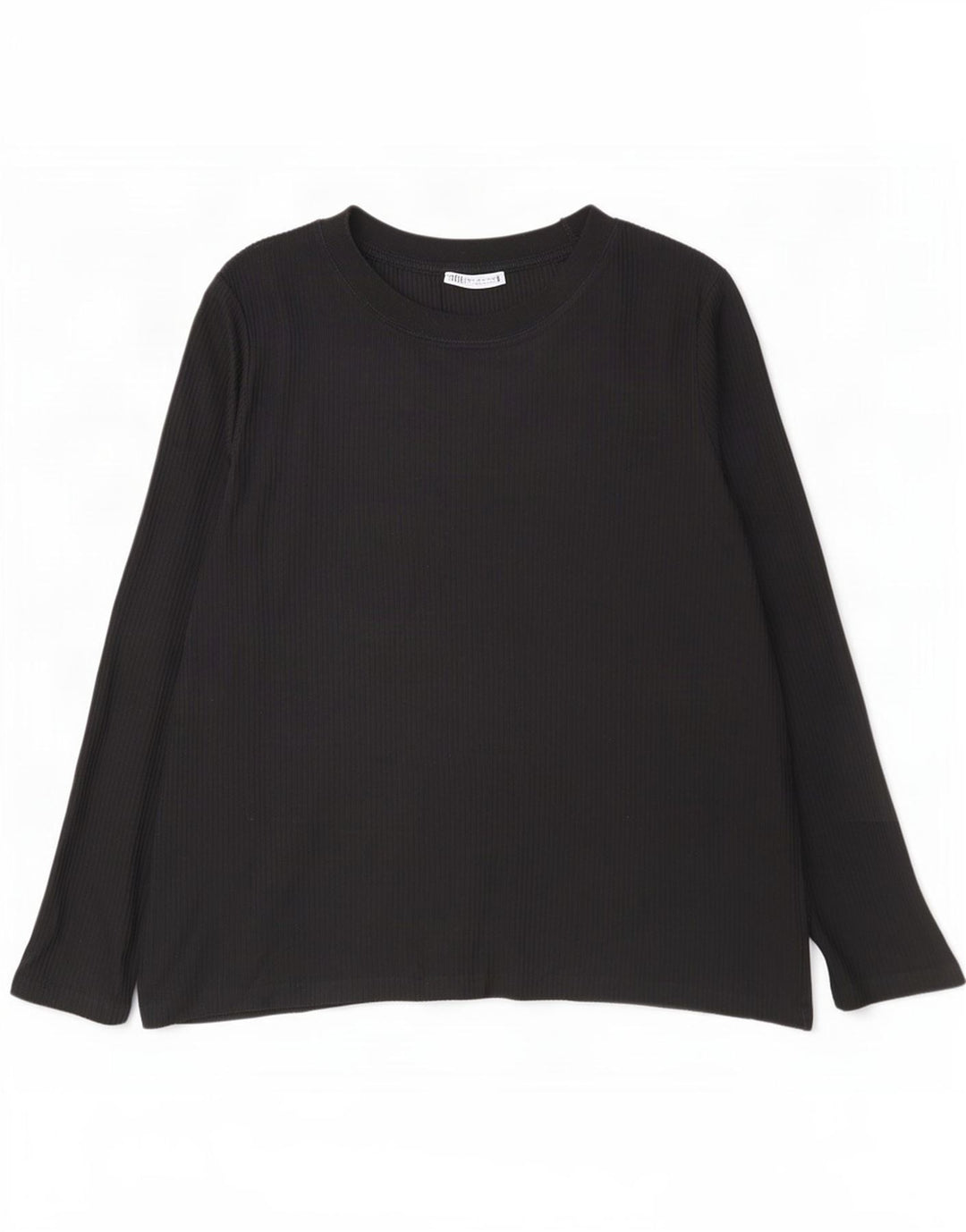Мужской топ с длинным рукавом Zara XL, черный