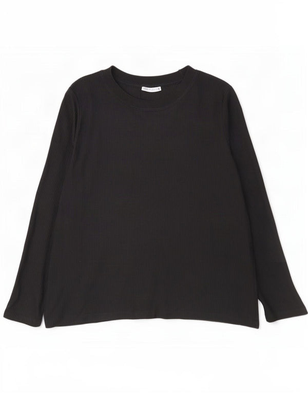 Мужской топ с длинным рукавом Zara XL, черный
