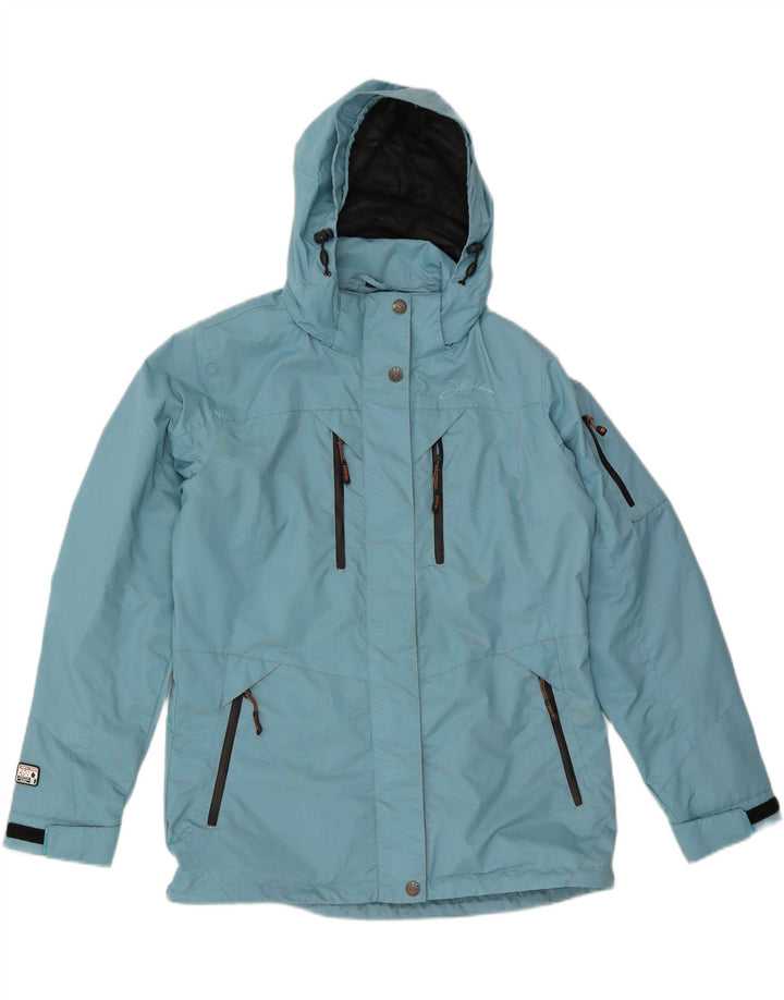 Женская дождевик с капюшоном IGUANA EU 40, средний синий нейлон