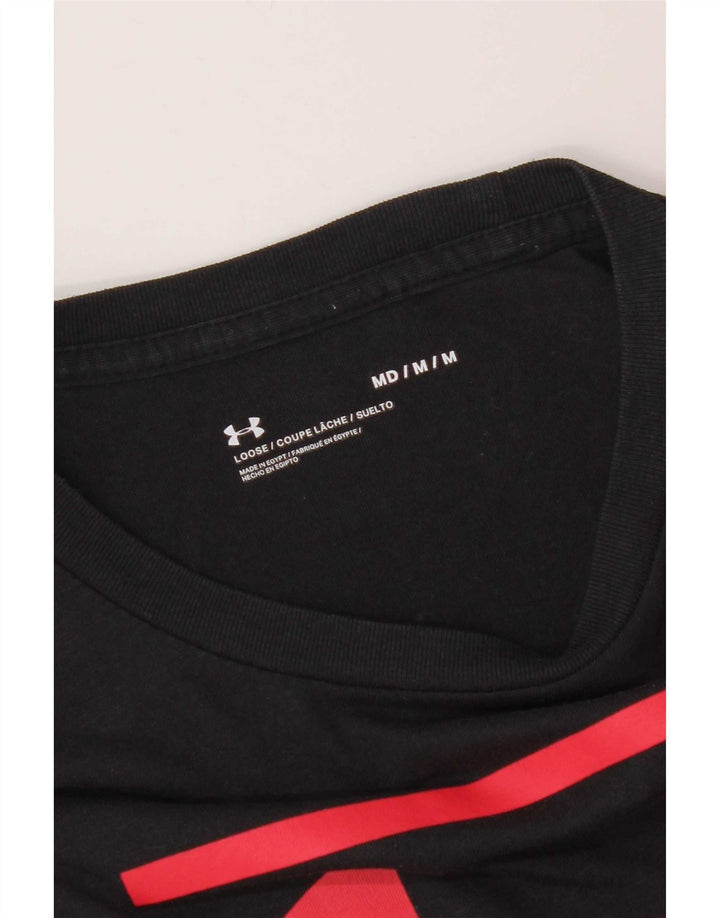 Мужская футболка с рисунком Under Armour, средний черный